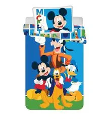 Jerry Fabrics Gyermekágynemű Mickey és barátai baba pamut, 100/135, 40/60 cm, 100/135, 40/60 cm