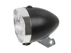 Elülső lámpa 3 LED-es akkumulátor fekete