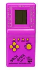 Aga Digitális játék Brick Game Tetris rózsaszín