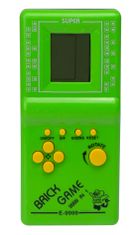 Aga Elektronikus játék Tetris 9999in1 zöld