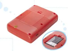 Aga Hordozható konzol Game Box 400 játékok piros