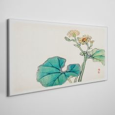 COLORAY.HU Vászonkép Virágos levelek virágok 100x50 cm