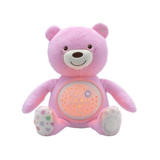 CHICCO Baby Bear Első álmok rózsaszín 0m+