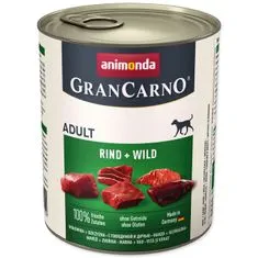 Animonda Gran Carno marhahús + szarvasmarha konzerv - 800 g