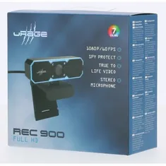 uRage webkamera REC 900 FHD, fekete
