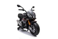 Lean-toys Aprilia Tuono V4 akkumulátor motorkerékpár fekete