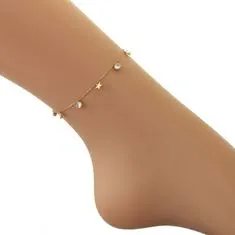 Xuping Jewelry BST1295 sebészeti acél aranyozott lábkarkötő