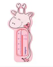 BabyOno Vízhőmérő zsiráf rózsaszínű