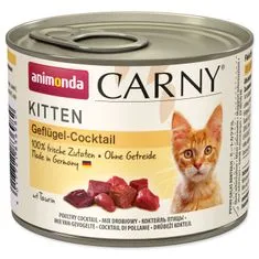 Animonda Konzerv Carny Kitten baromfi keverék - 200 g