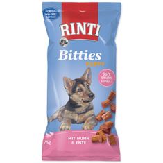 RINTI Extra Bitties Puppy csirke + kacsa - 75 g