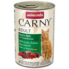 Animonda Carny Adult marhahús + szarvasmarha konzerv áfonyával - 400 g