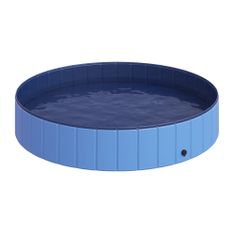 PAWHUT Kutya medence, Pawhut, kék, 160x30 cm