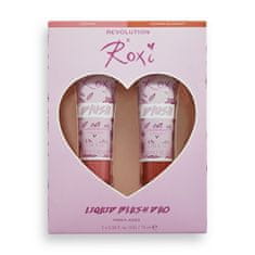 Makeup Revolution Folyékony arcpirosító készlet X Roxi (Cherry Blossom Liquid Blush Duo) 2 x 15 ml