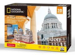 CubicFun 3D puzzle National Geographic: Szent Pál katedrális 107 darab