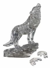 3D kristály puzzle Wolf / 37 darab