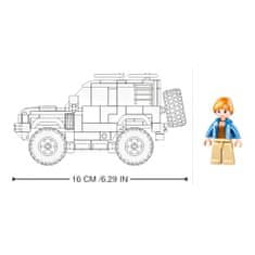 Sluban Model Bricks M38-B1015 angol SUV támadó