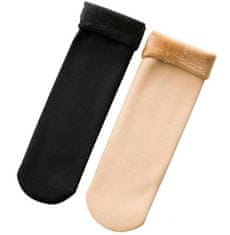 VivoVita Winter Socks – Meleg thermál zokni polár béléssel (5 pár), fekete