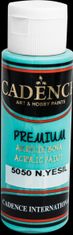 Cadence Akrilfesték Premium - türkizkék világos / 70 ml