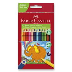 Faber-Castell Extra Jumbo zsírkréták 12 színben