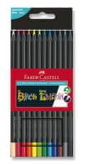 Faber-Castell Faber - Castell háromszögletű zsírkréta fekete kiadás 12 db