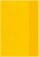 Oxybag borító notebookhoz A5 sárga színben