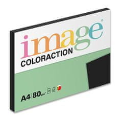 Image Színes papír Coloraction 80 g, 100 lap, fekete