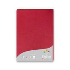 Clairefontaine színes levélkártya A4, 25 db piros, A4