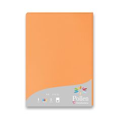 Clairefontaine színes levélkártya A4, 25 db narancssárga, A4