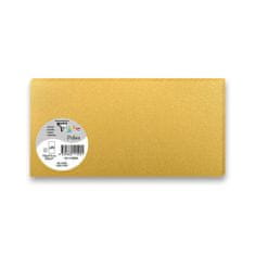 Clairefontaine színes levelezőlap 106 x 213 mm DL borítékokhoz, 25 db arany, DL