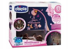 Chicco 3in1 Next2Dreams rózsaszín 0m+
