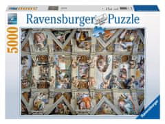 Ravensburger Sixtus-kápolna puzzle 5000 darabos puzzle
