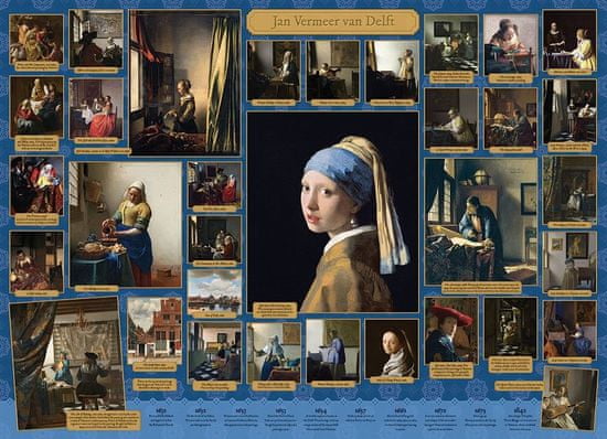 Cobble Hill Puzzle Vermeer 1000 darab