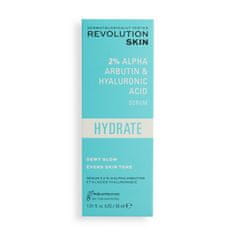 Revolution Skincare Hidratáló arcrszérum Hydrating (2% Alpha Arbutin & Hyaluronic Acid Serum) 30 ml