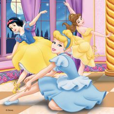 Ravensburger Disney hercegnők puzzle: Álmok 3x49 darab