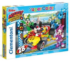 HMStudio Puzzle Supercolor Mickey Racer/104 darab