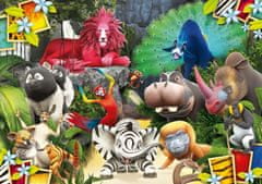Clementoni Fordítható puzzle Zafari: A dzsungelben 104 darab