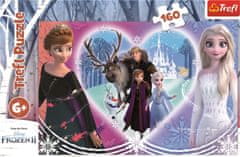 Trefl Puzzle Frozen 2 - Örömteli pillanatok / 160 darab