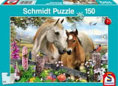 Schmidt Puzzle Kanca és csikó 150 darab