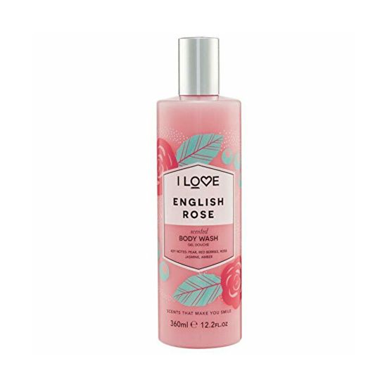 I Love Cosmetics English Rose tusfürdő ( Body Wash) 360 ml