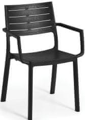 KETER METALINE szék - sötét szürke
