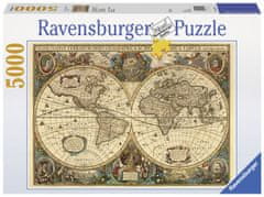 Ravensburger Régi világtérkép puzzle/5000 darab
