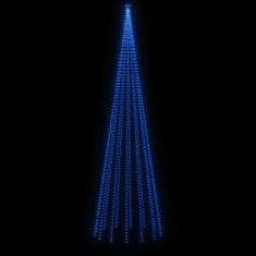Greatstore kúp alakú karácsonyfa 1134 kék LED-del 230 x 800 cm