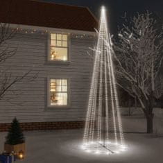 Greatstore kúp alakú karácsonyfa 1134 hideg fehér LED-del 230 x 800 cm