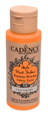 Cadence Style Matt Fabric textilfesték - narancssárga / 50 ml