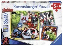 MARVEL Avengers Puzzle/3x49 darab