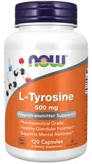 NOW Foods L-Tirozin, 500 mg, 120 kapszula
