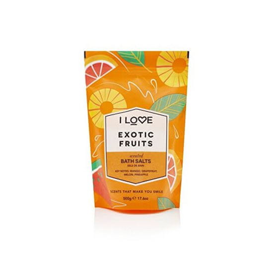 I Love Cosmetics Fürdősó Exotic Fruit (Bath Salts) 500 g
