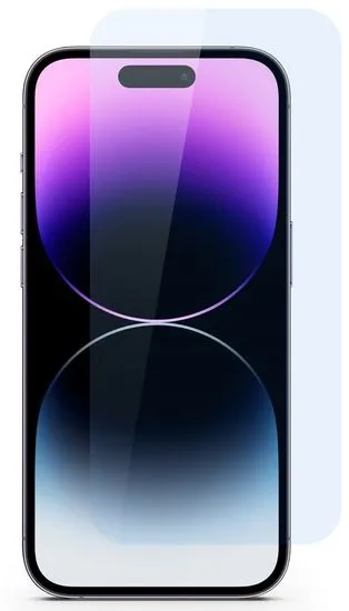 EPICO Védőüveg iPhone 14 Pro Max, áttetsző/fekete, 69512151000001 készülékhez