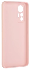 FIXED Story gumírozott hátlapi védőtok Xiaomi 12 Lite készülékhez, FIXST-948-PK, rózsaszín