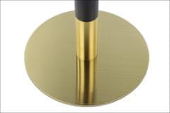 STEMA Arany színű rozsdamentes fém talp SH-3001-5/GB, állítható lábak, 45x72,5 cm, otthonra, irodába, szállodába és étterembe, arany/fekete